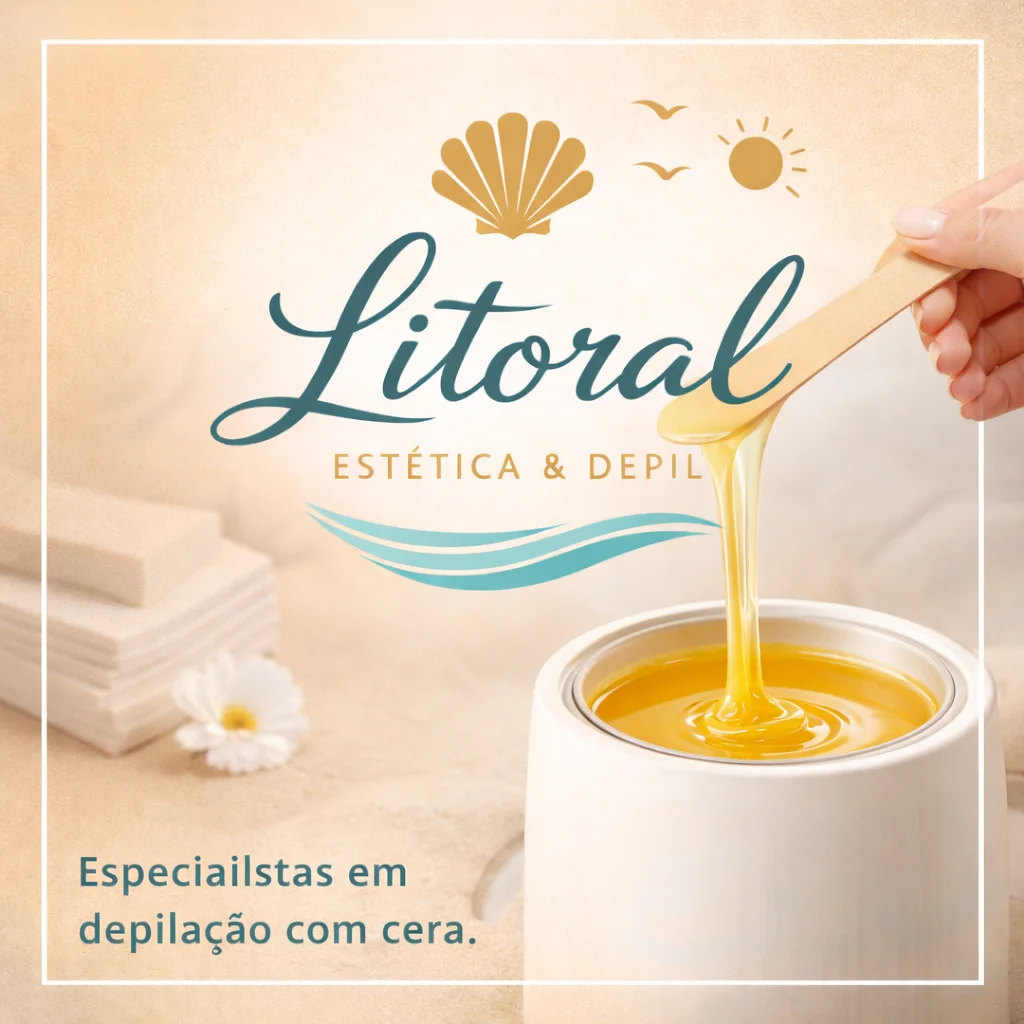 Logotipo Litoral Depilação