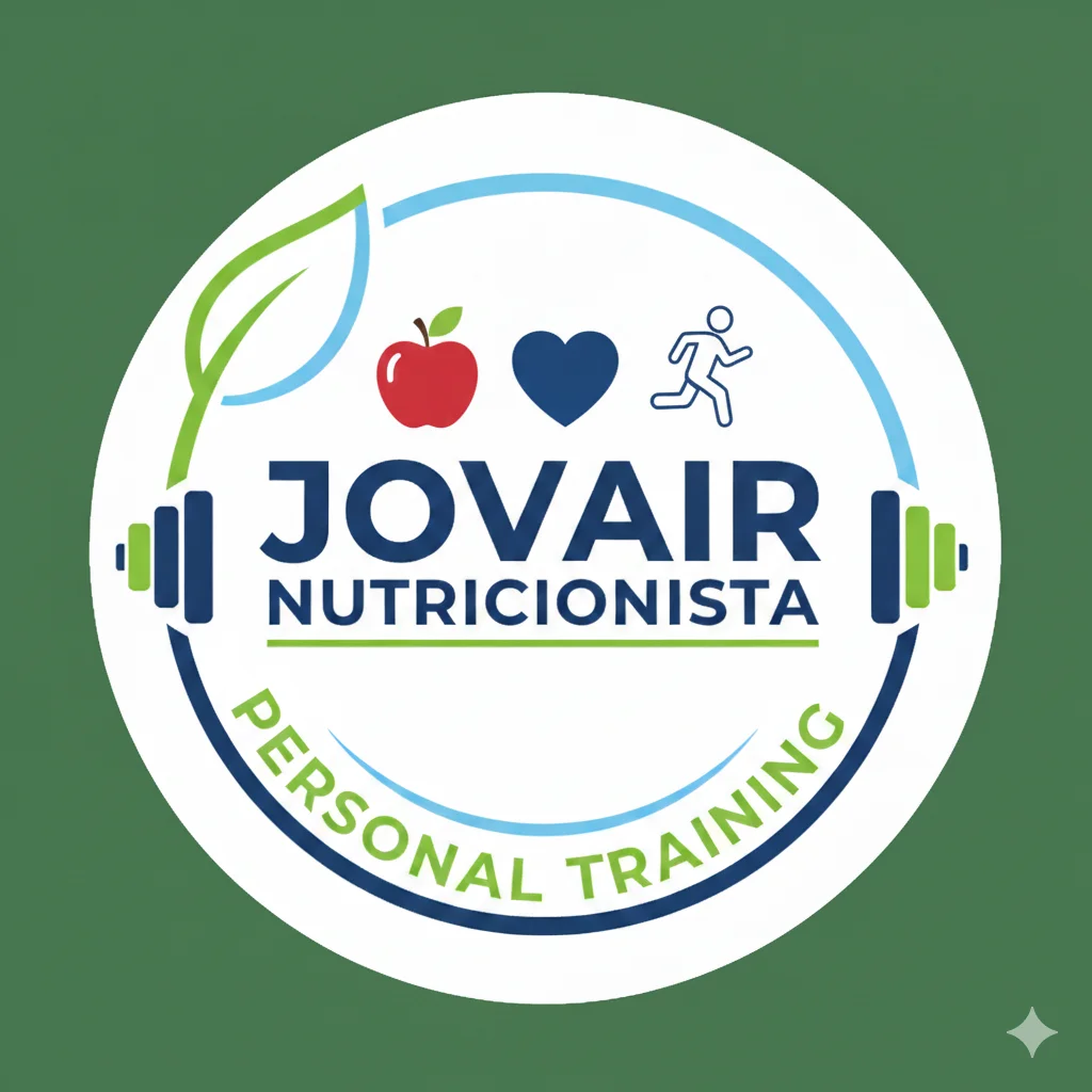 Logotipo Jovair Nutricionista e Personal training