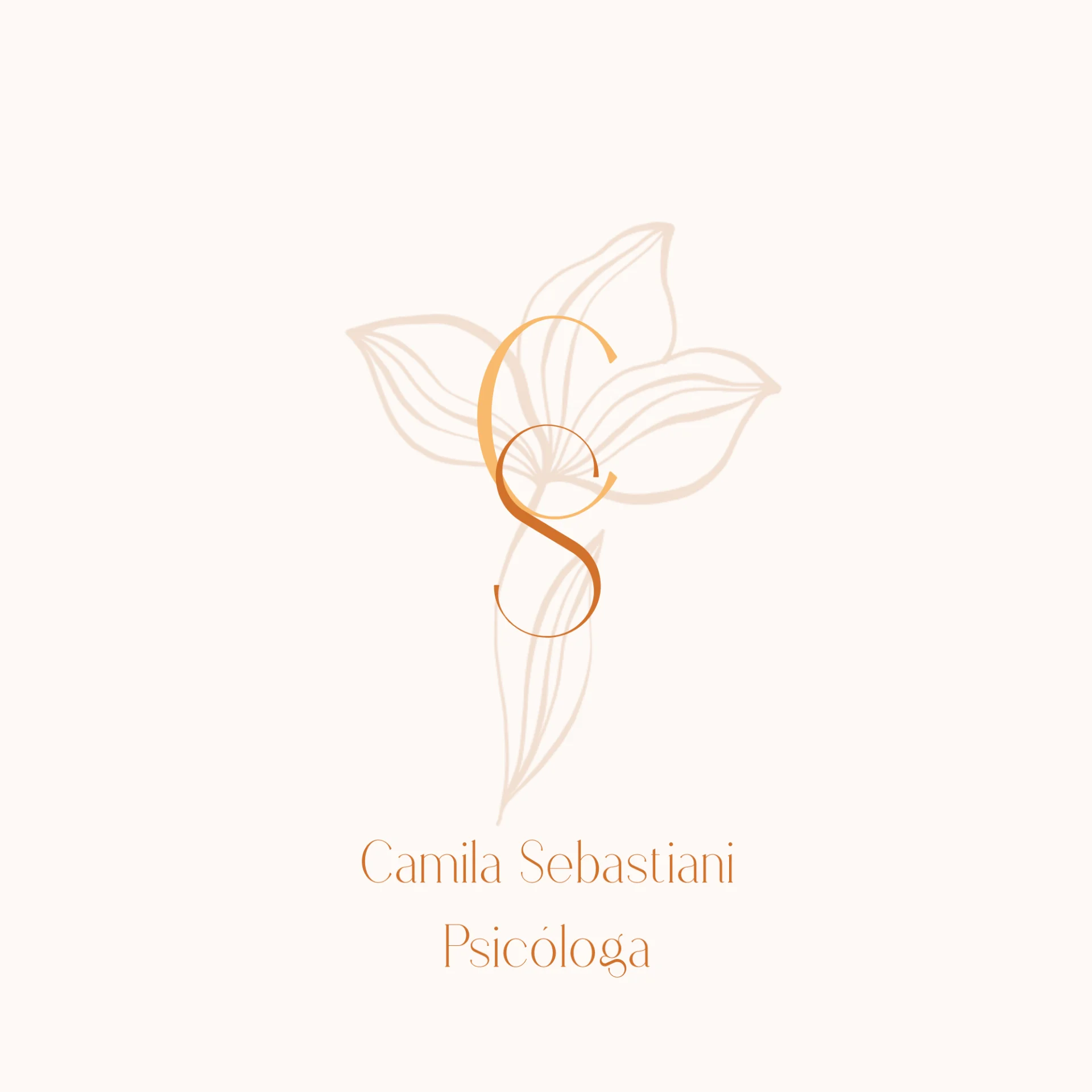 Logotipo Psicóloga Camila Sebastiani