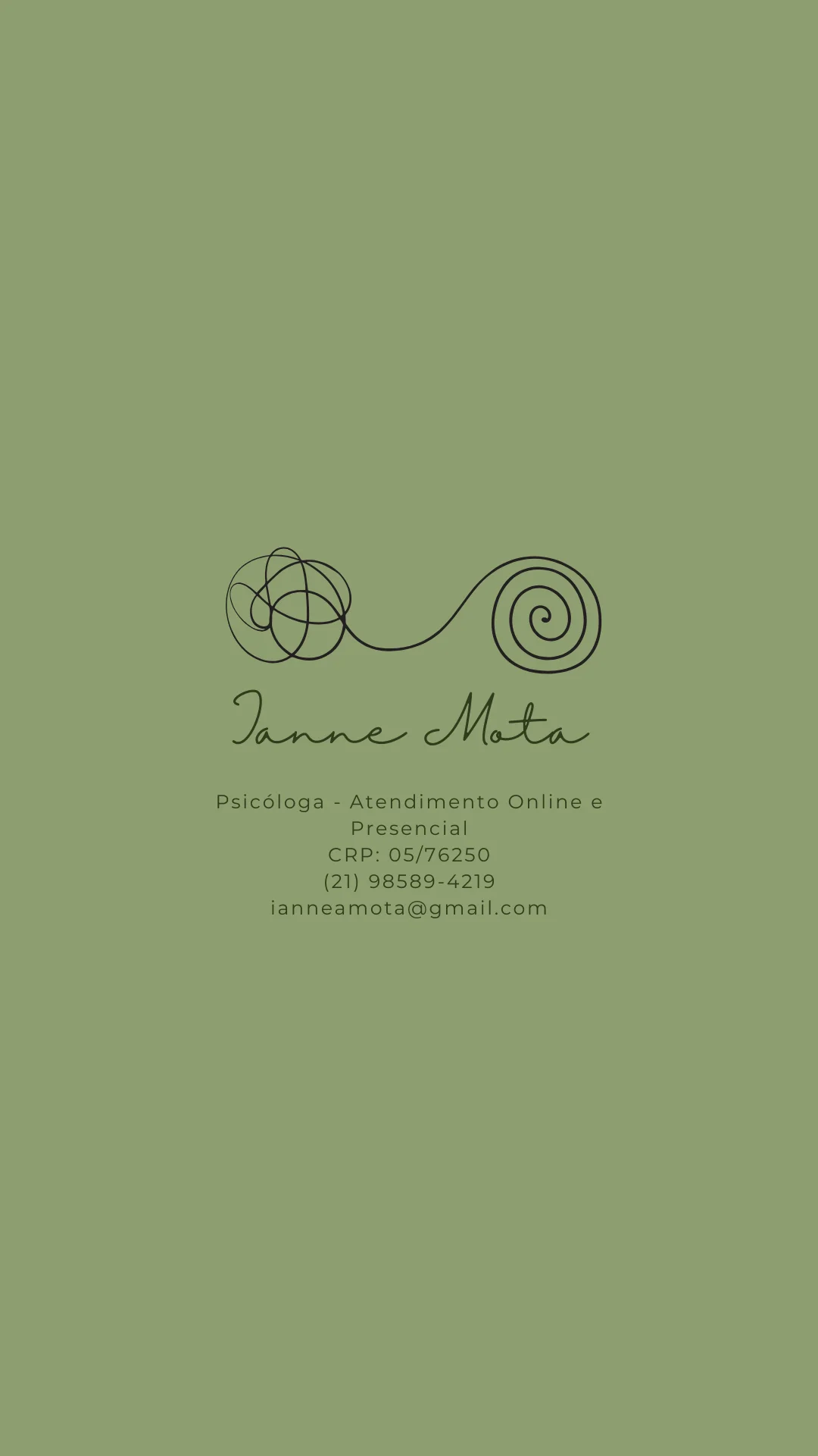 Logotipo Psicóloga Ianne Mota