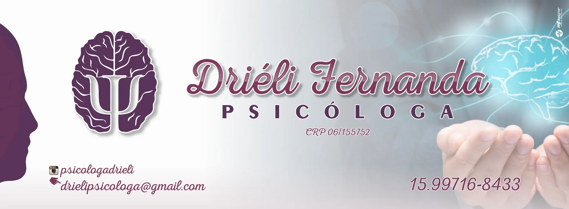 Logotipo Psicóloga Driéli Santos