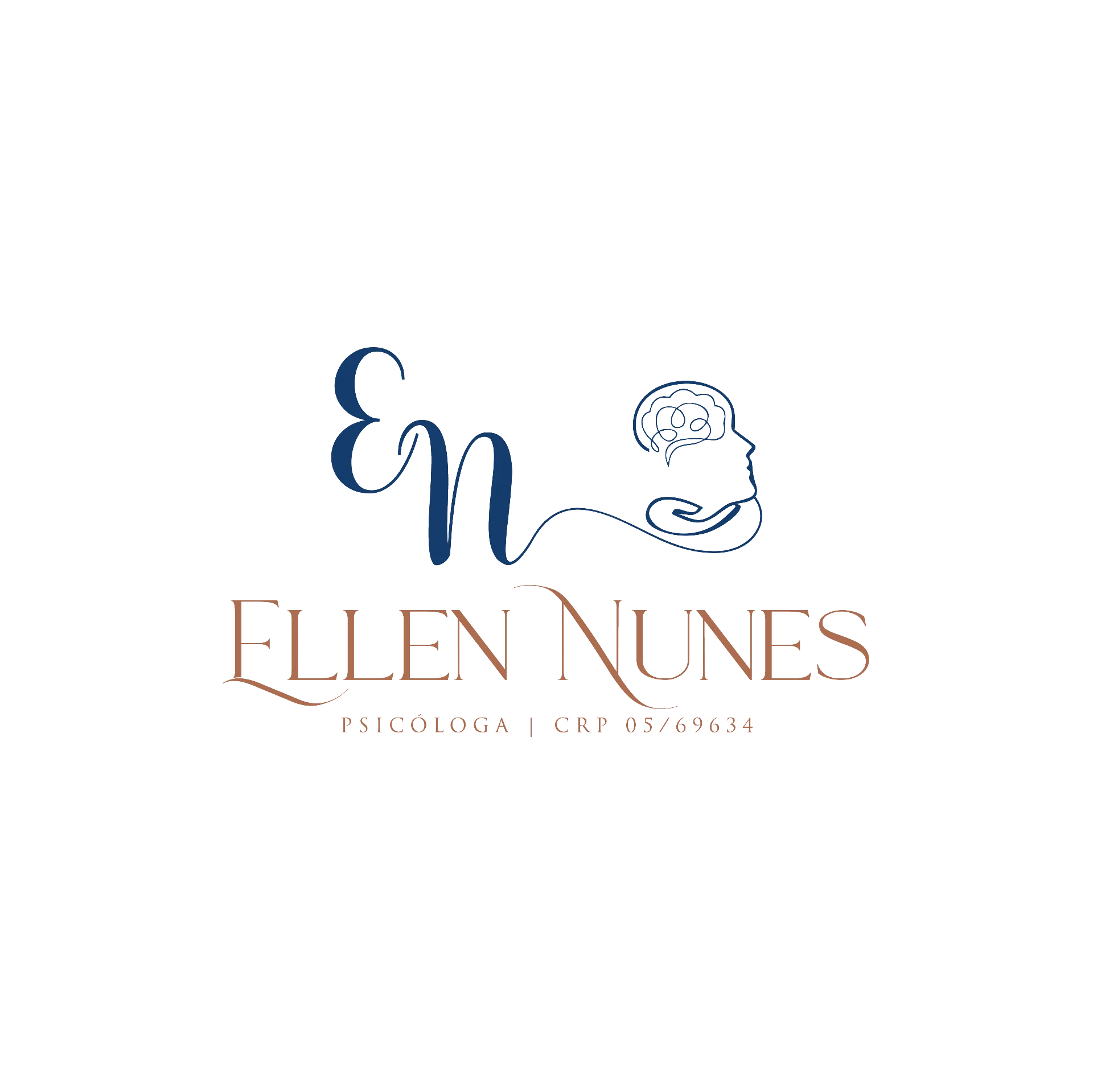 Logotipo Psicóloga Ellen Nunes