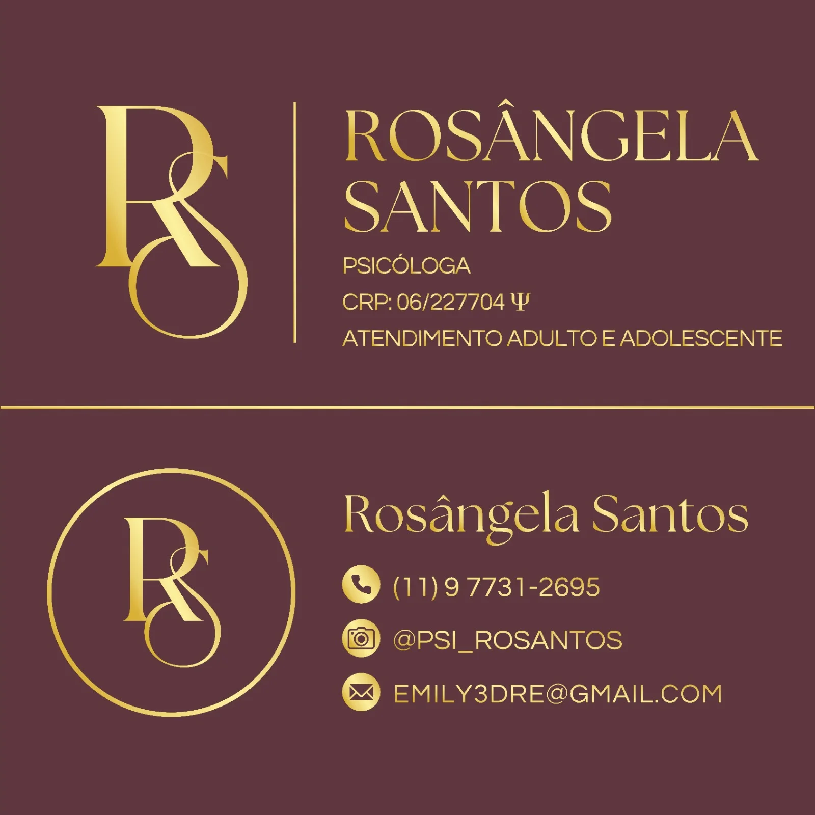 Logotipo Psicóloga