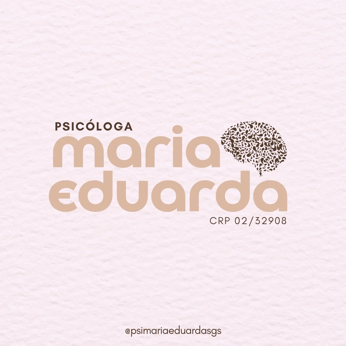 Logotipo Psicóloga Maria Eduarda