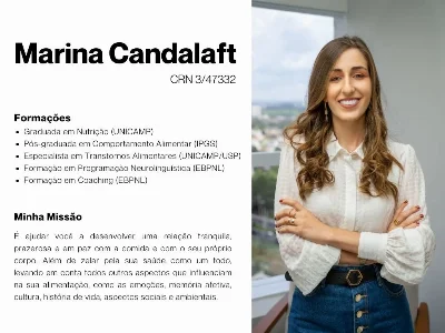 Nutricionista Marina Candalaft em Barueri | Agilpass