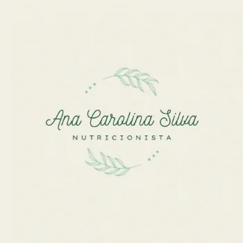 Logotipo Nutricionista Ana Carolina