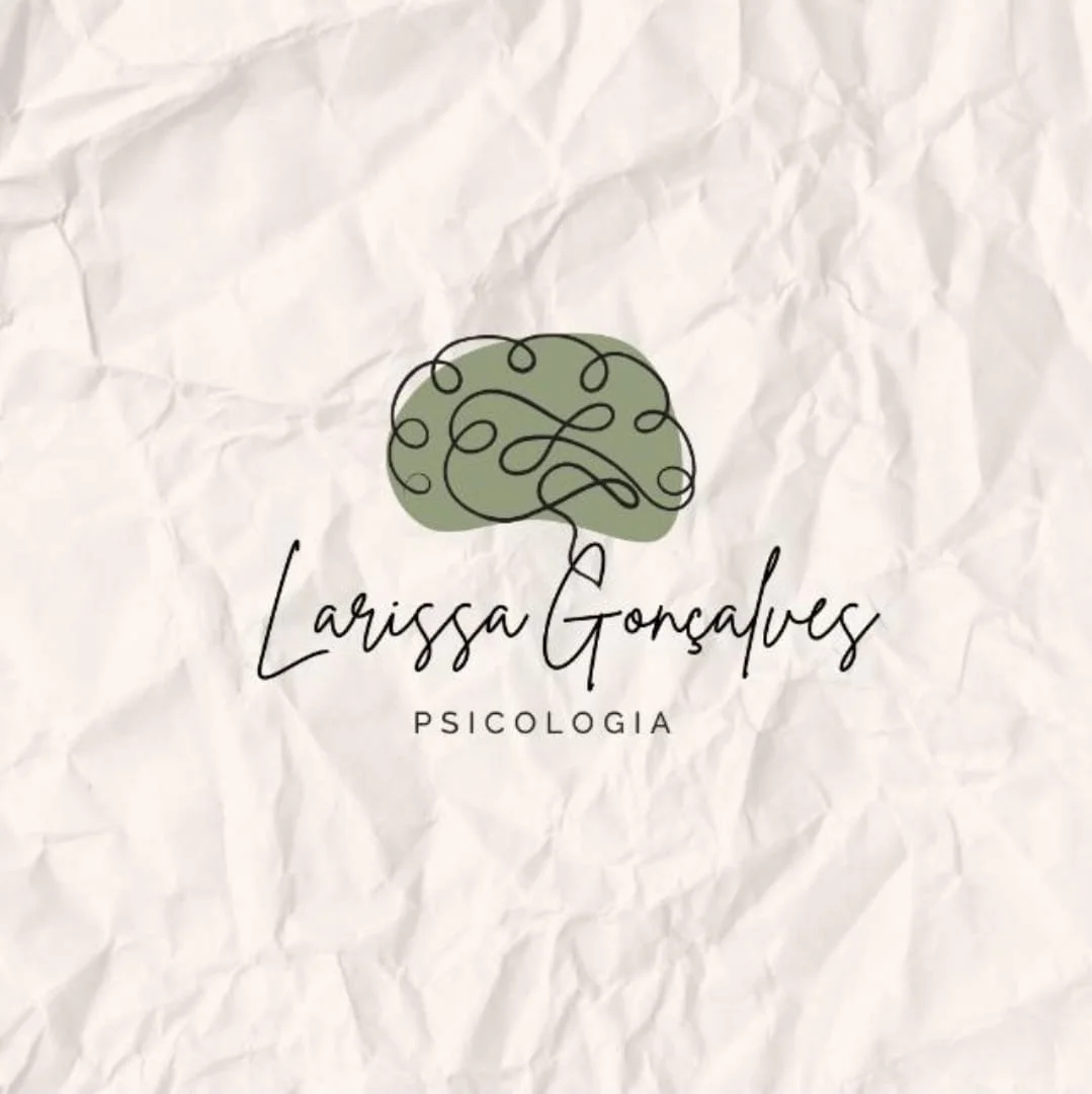 Logotipo Larissa Gonçalves Psico