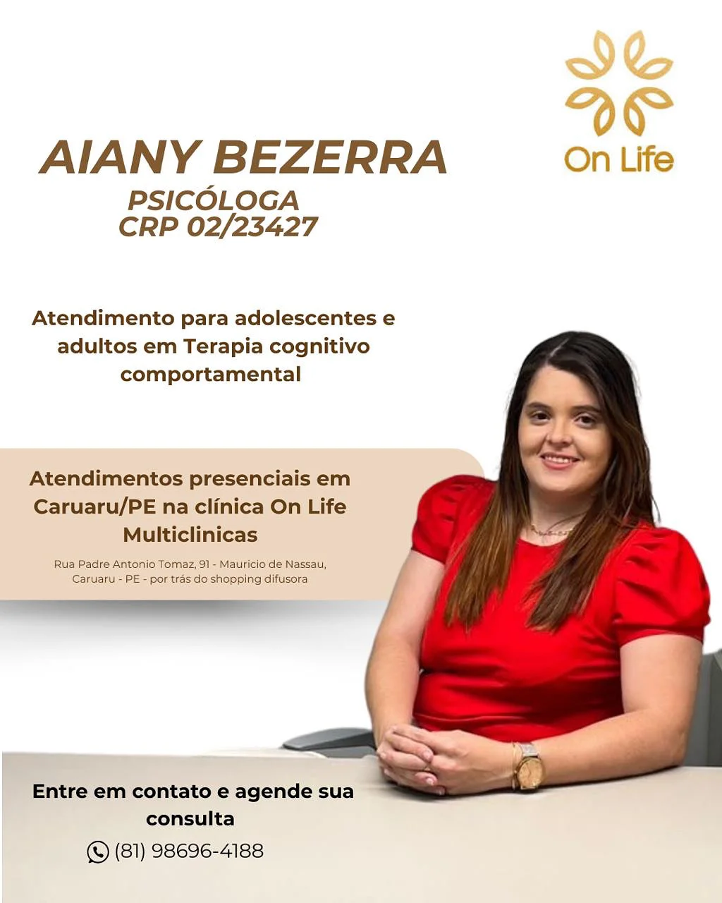 Logotipo Psicóloga Aiany Bezerra