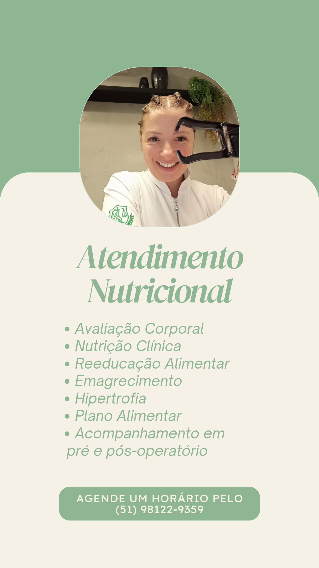 Consultório da Nutricionista Cislaine em Porto Alegre | Agilpass