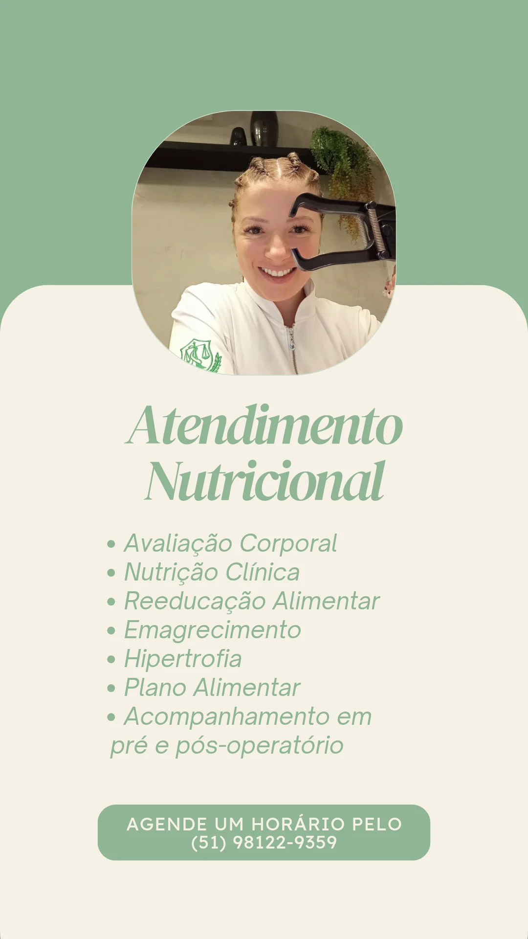Consultório da Nutricionista Cislaine em Porto Alegre | Agilpass