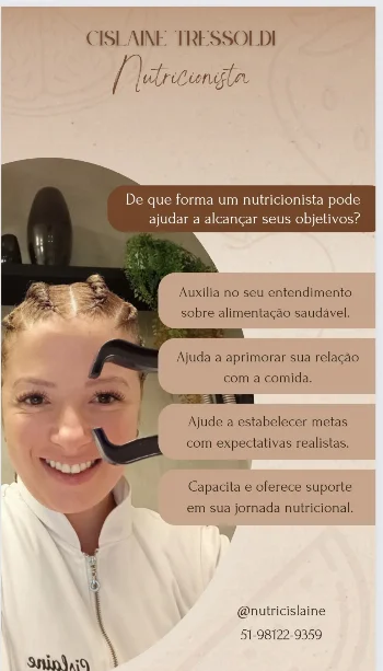 Logotipo Consultório da Nutricionista Cislaine