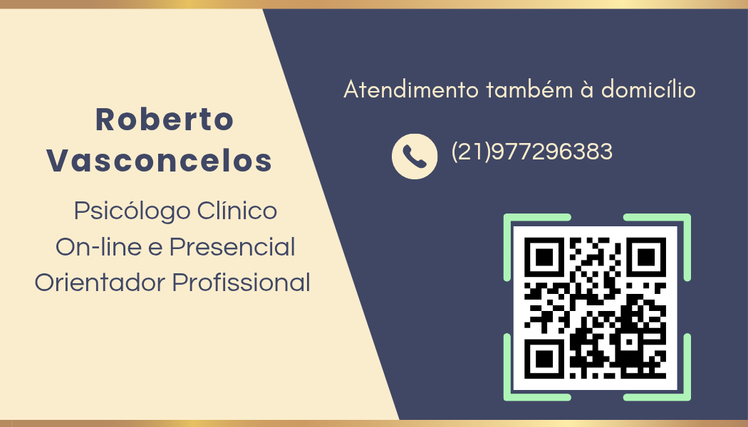 Logotipo Psicólogo Roberto Vasconcelos