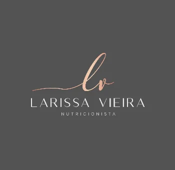 Logotipo Nutricionista Larissa Vieira