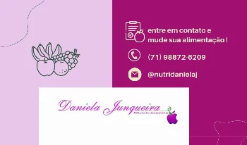 Logotipo Nut Esportiva e Emagrecimento Daniela