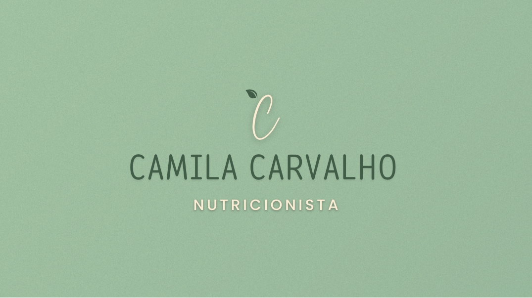 Logotipo Nutricionista Camila Carvalho