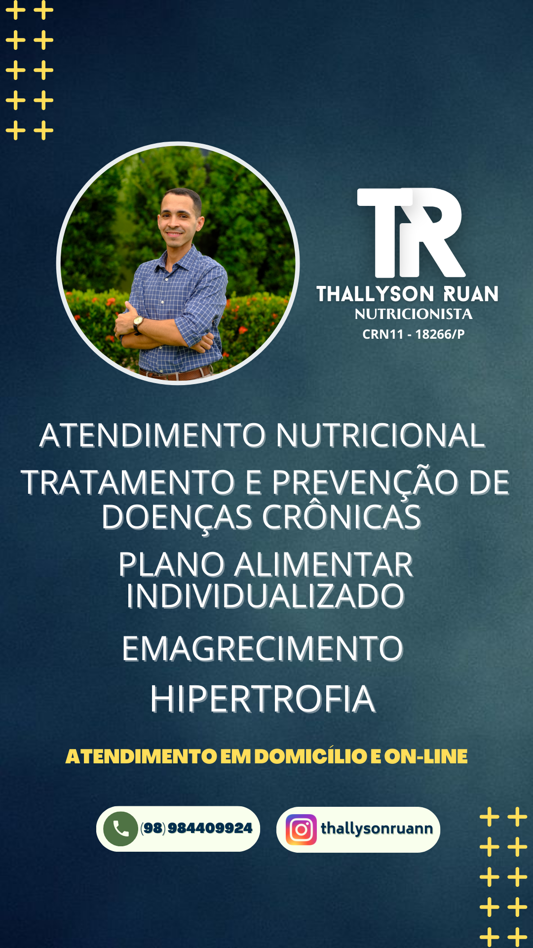 Logotipo Nutricionista Clínico/ Esportivo