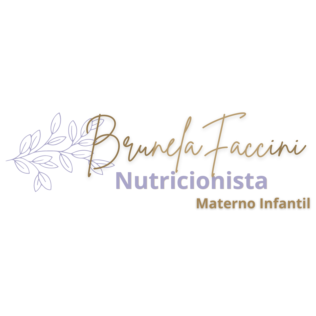Logotipo NUTRICIONISTA BRUNELA AMARAL FACCINI