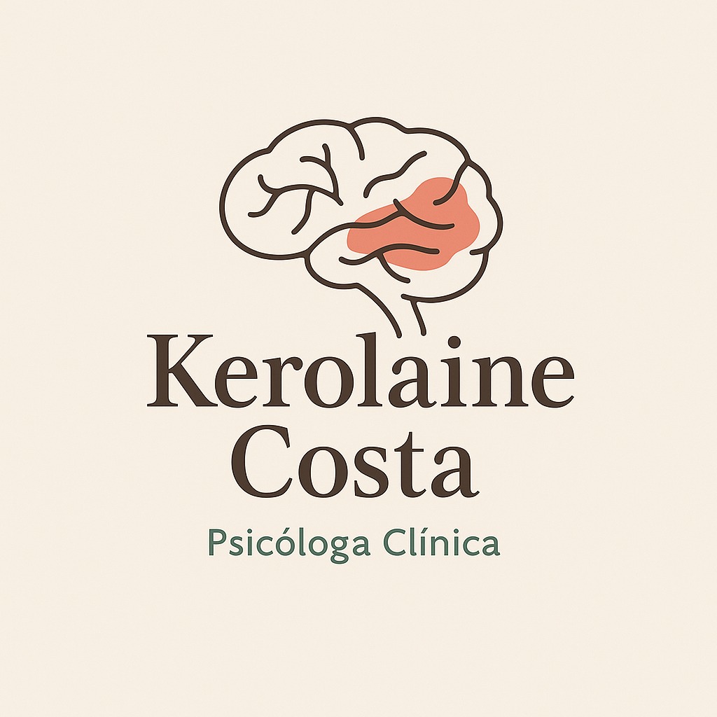 Logotipo Kerolaine Costa Psicologia