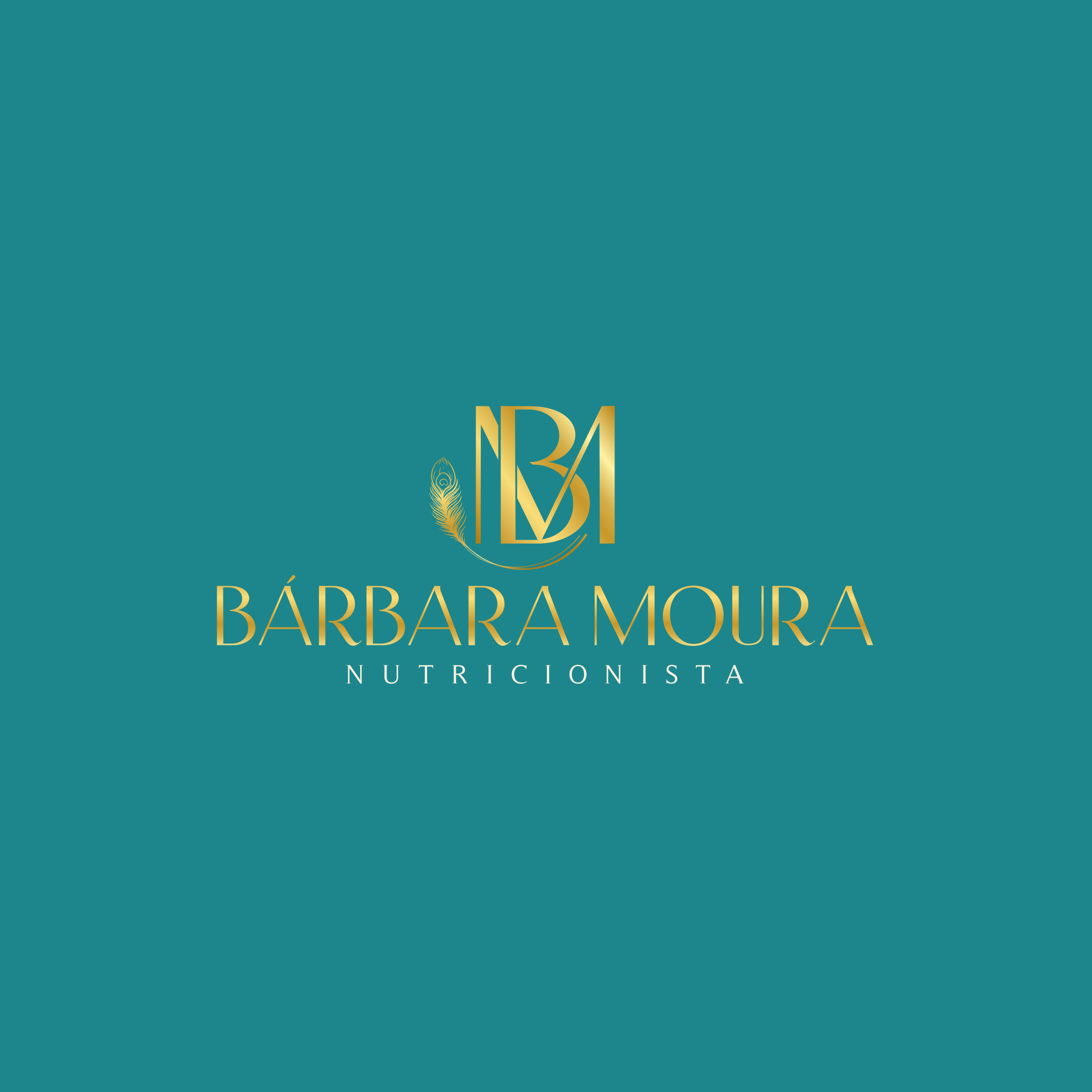 Logotipo Nutricionista Bárbara Moura