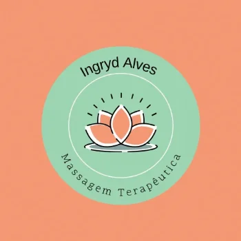 Logotipo Fisioterapeuta e massoterapeuta Ingryd