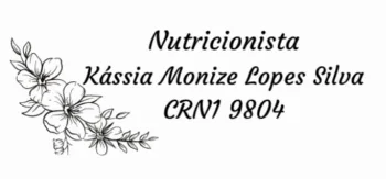 Logotipo Nutricionista Integrativa Kássia Monize Lopes
