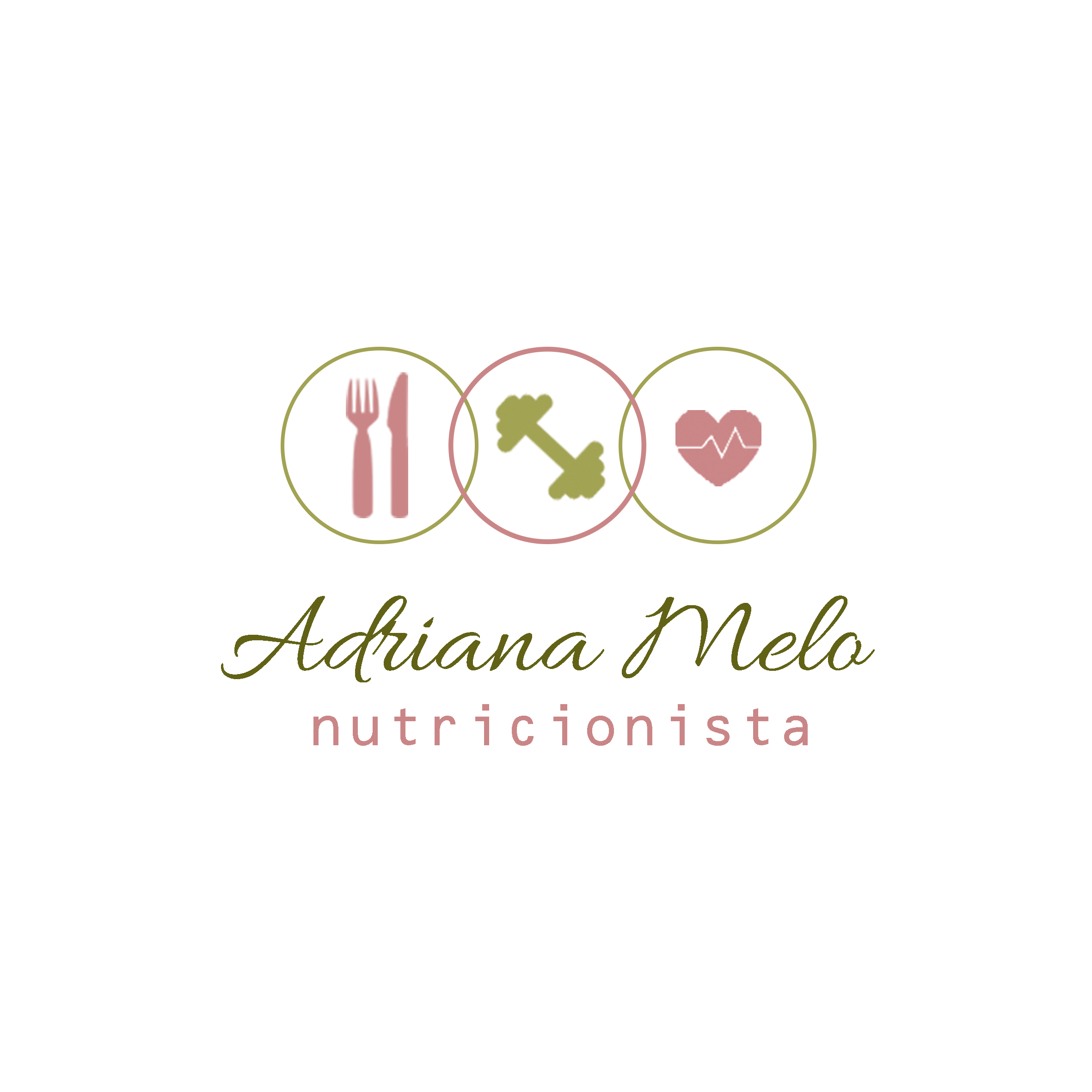 Logotipo Nutricionista Adriana de Melo