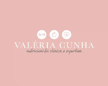 Logotipo Nutricionista Valéria Cunha