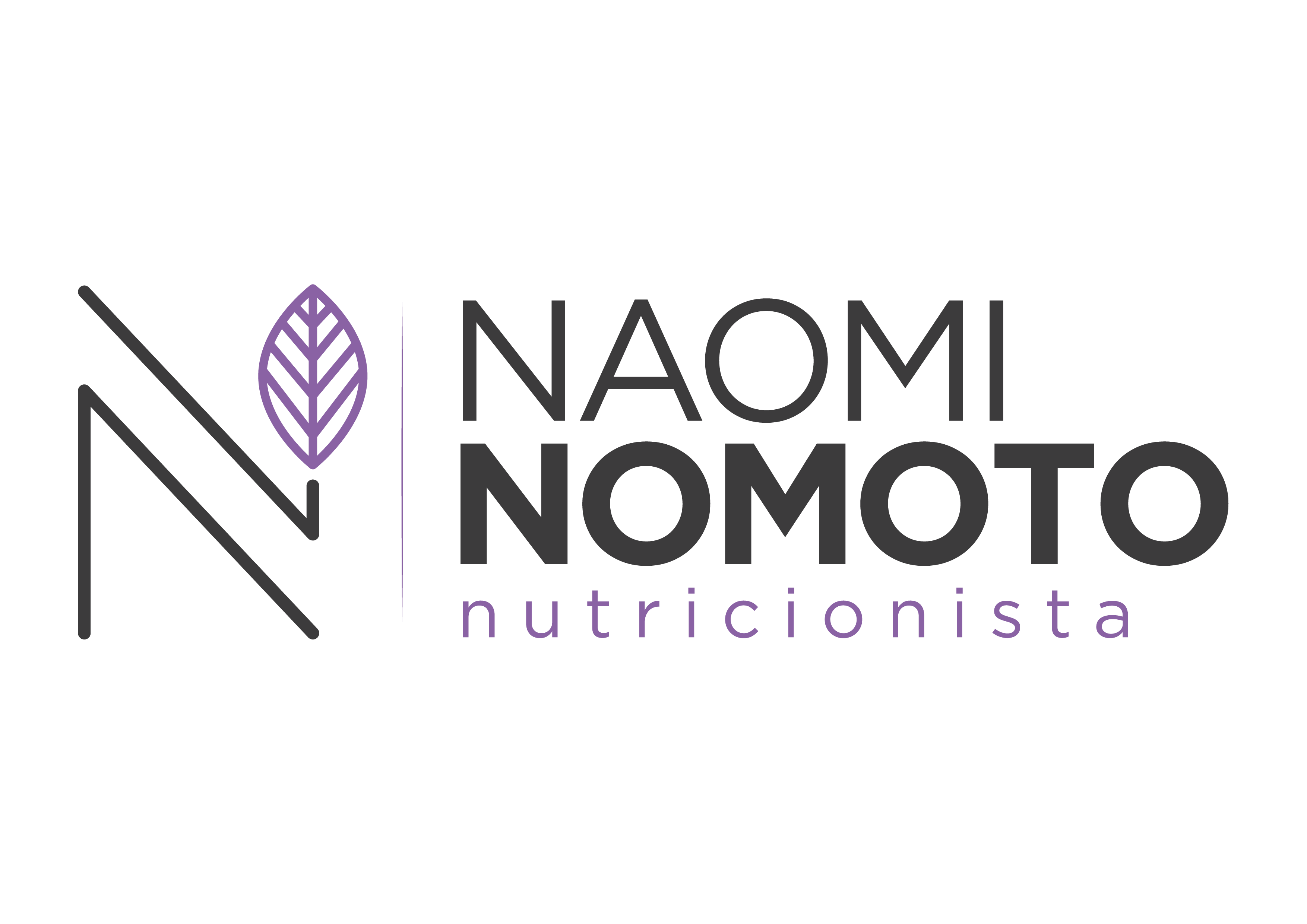 Logotipo Nutricionista Naomi Nomoto