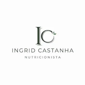 Logotipo Ingrid Castanha Nutricionista