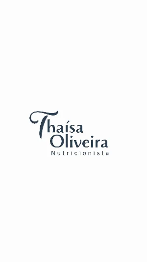 Logotipo Nutricionista Thaisa Oliveira