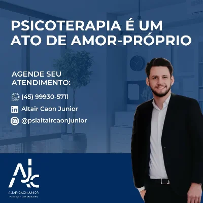 ALTAIR CAON JUNIOR - PSICÓLOGO em Foz do Iguaçu | Agilpass