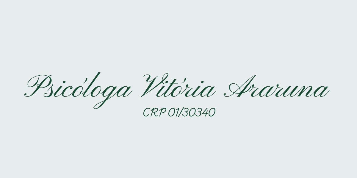 Psicóloga Vitória Araruna