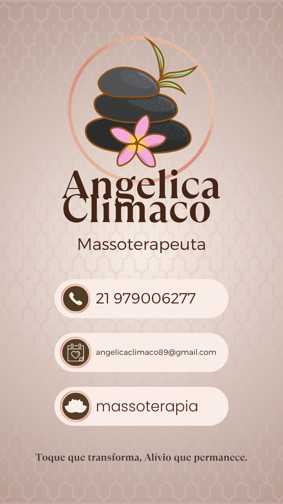 Angelica Climaco Massoterapia