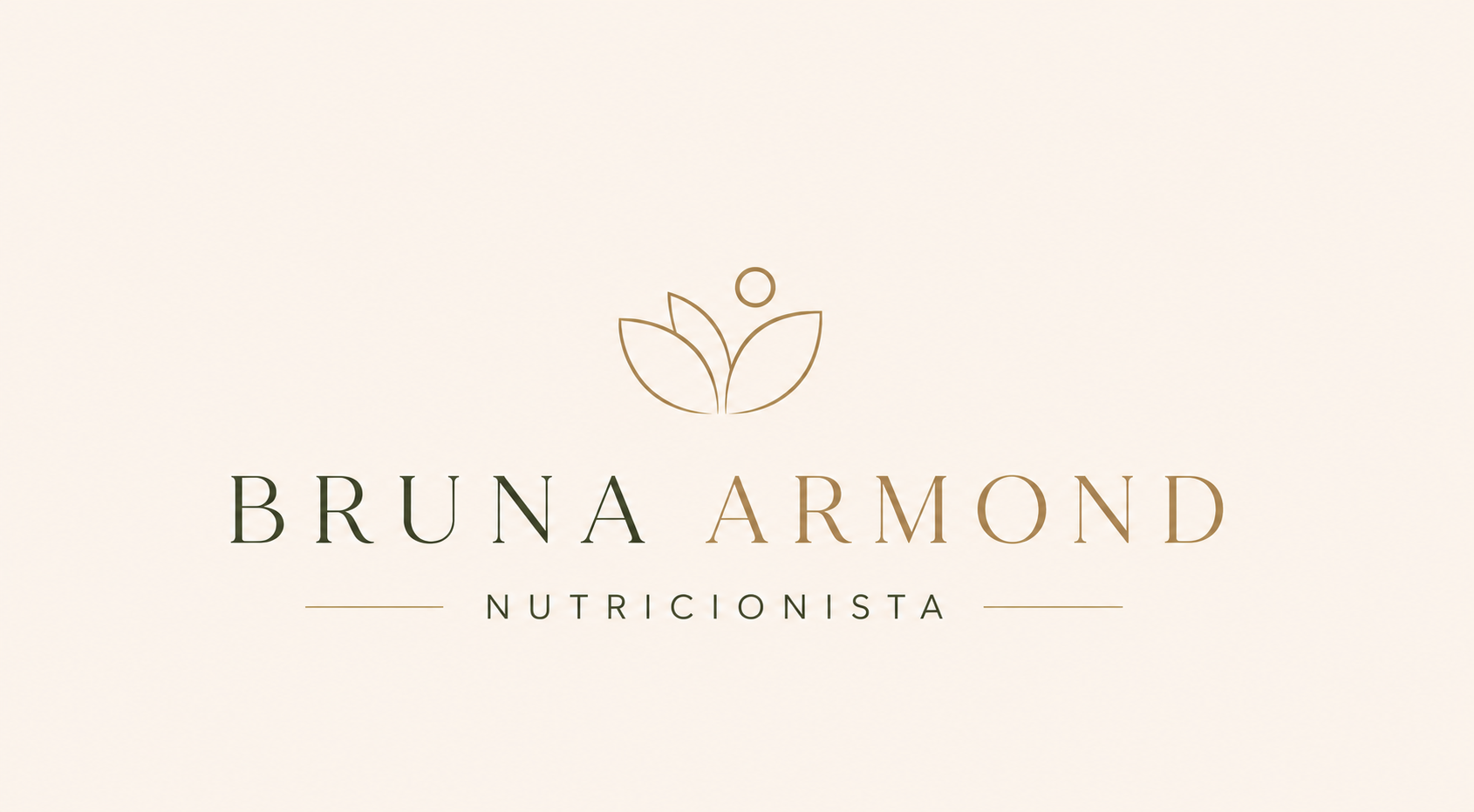 Logotipo Bruna Armond Nutricionista