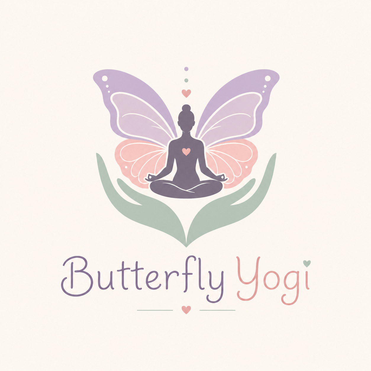 Logotipo Butterfly Yoga
