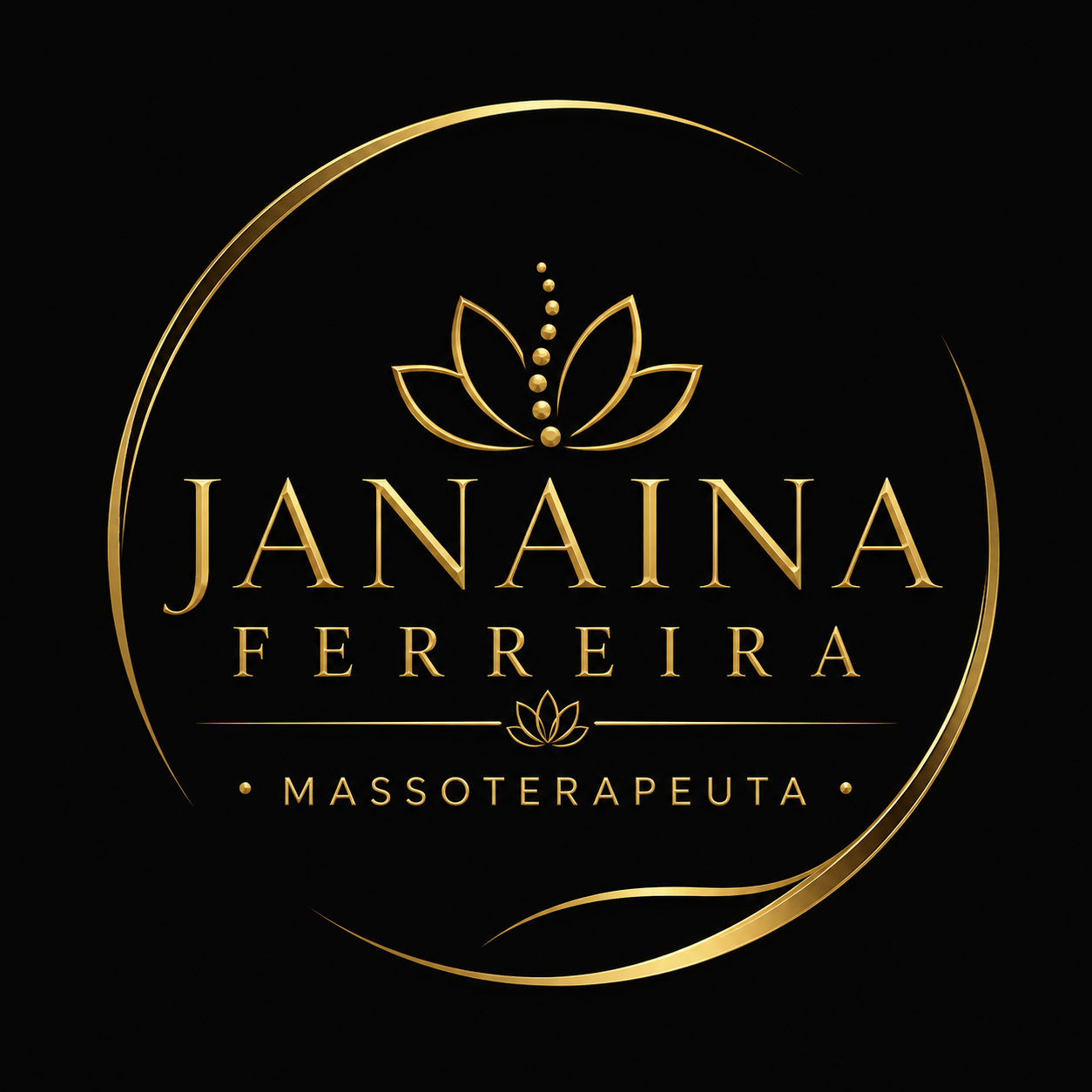 Logotipo janainaferreiramassoterapeuta