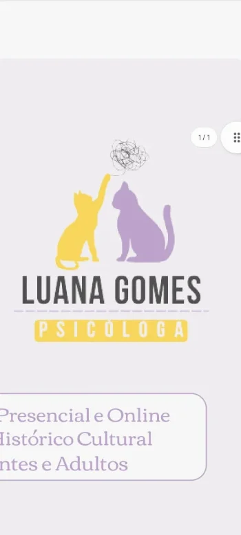 Logotipo Psicologa Luana Gomes