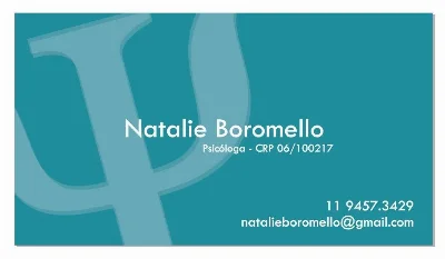 Psicóloga Natalie Boromello em Itatiba | Agilpass