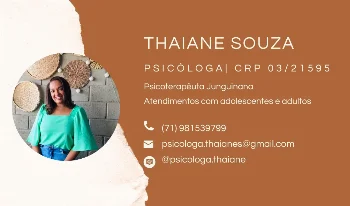 Logotipo Psicóloga Thaiane dos Santos