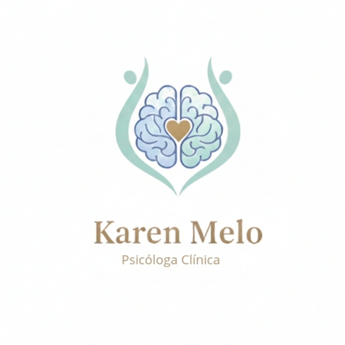 Logotipo Karen Melo Psicóloga Clínica