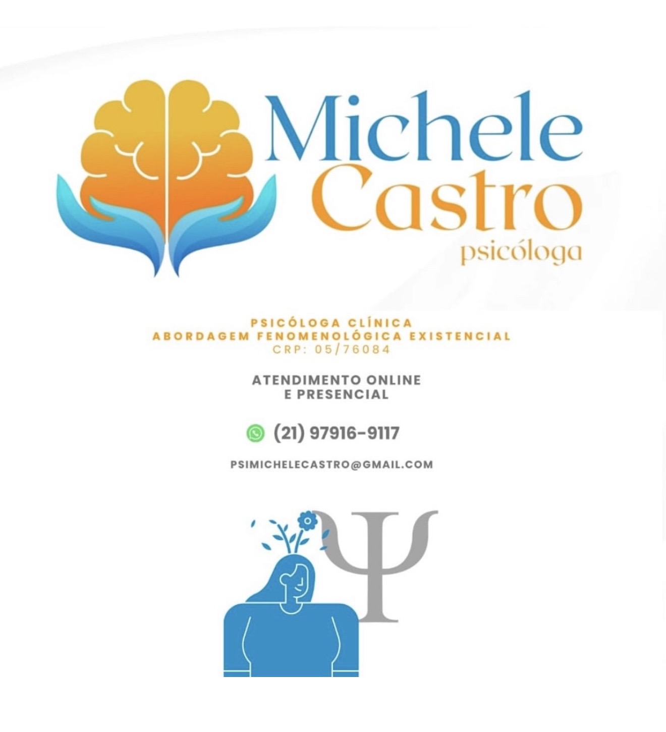Logotipo Psicológa Michele Castro