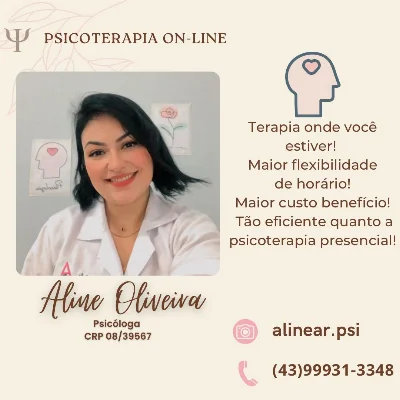 ALINE OLIVEIRA PSICOLOGIA em Londrina | Agilpass