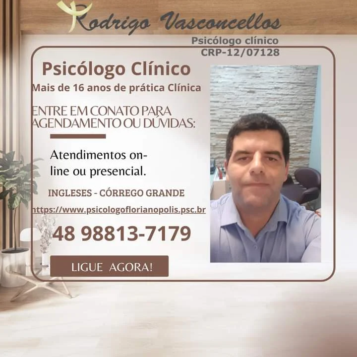 Florianópolis - SC no Rodrigo Vasconcellos Psicólogo Clínico | Agilpass
