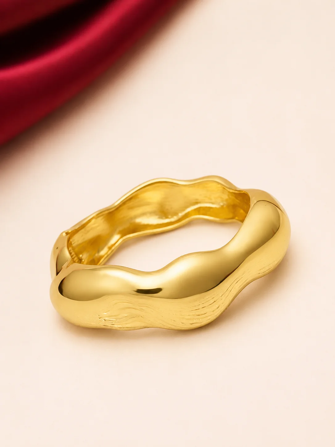 Bracelete Organic Dourado