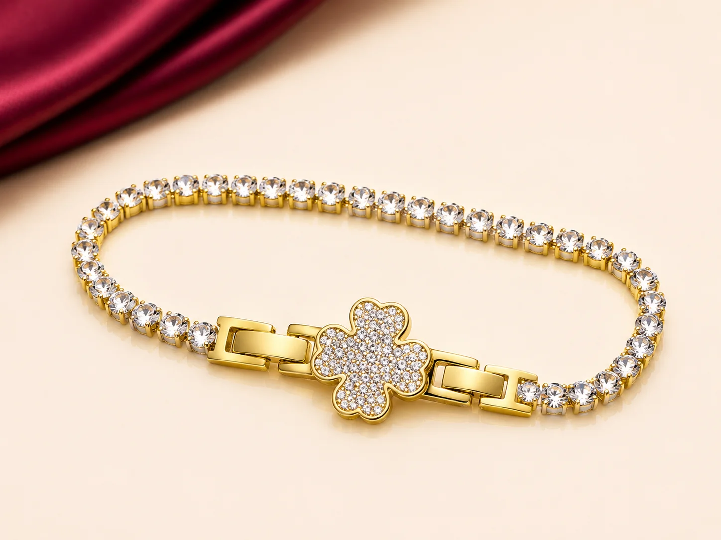 Pulseira Trevo Ilumine