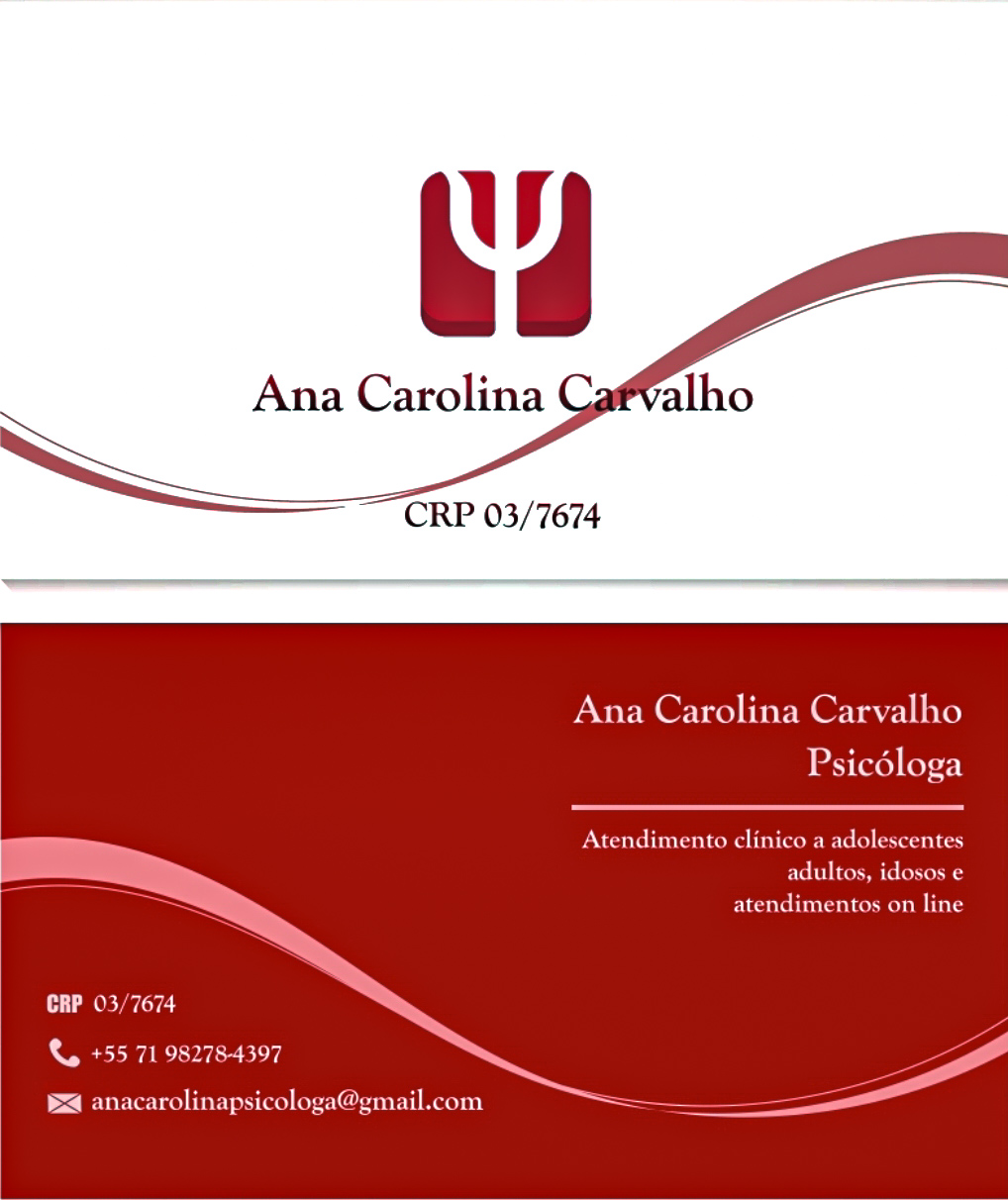 Psicóloga Ana Carolina Carvalho em Salvador | Agilpass