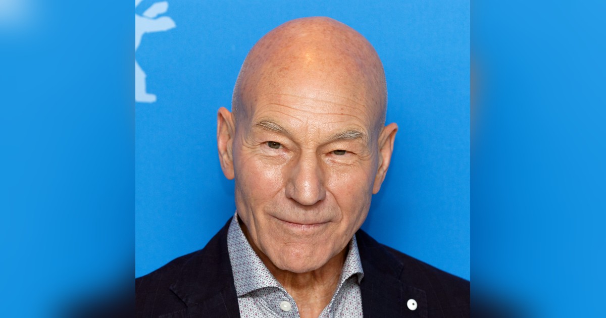 Patrick Stewart no Festival de Berlim, em 2017